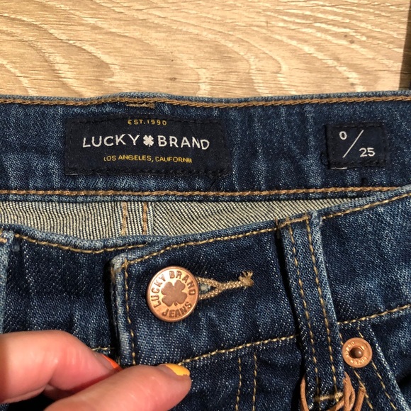 NWT Lucky Brand straight leg blue size 0 - Picture 5 of 9